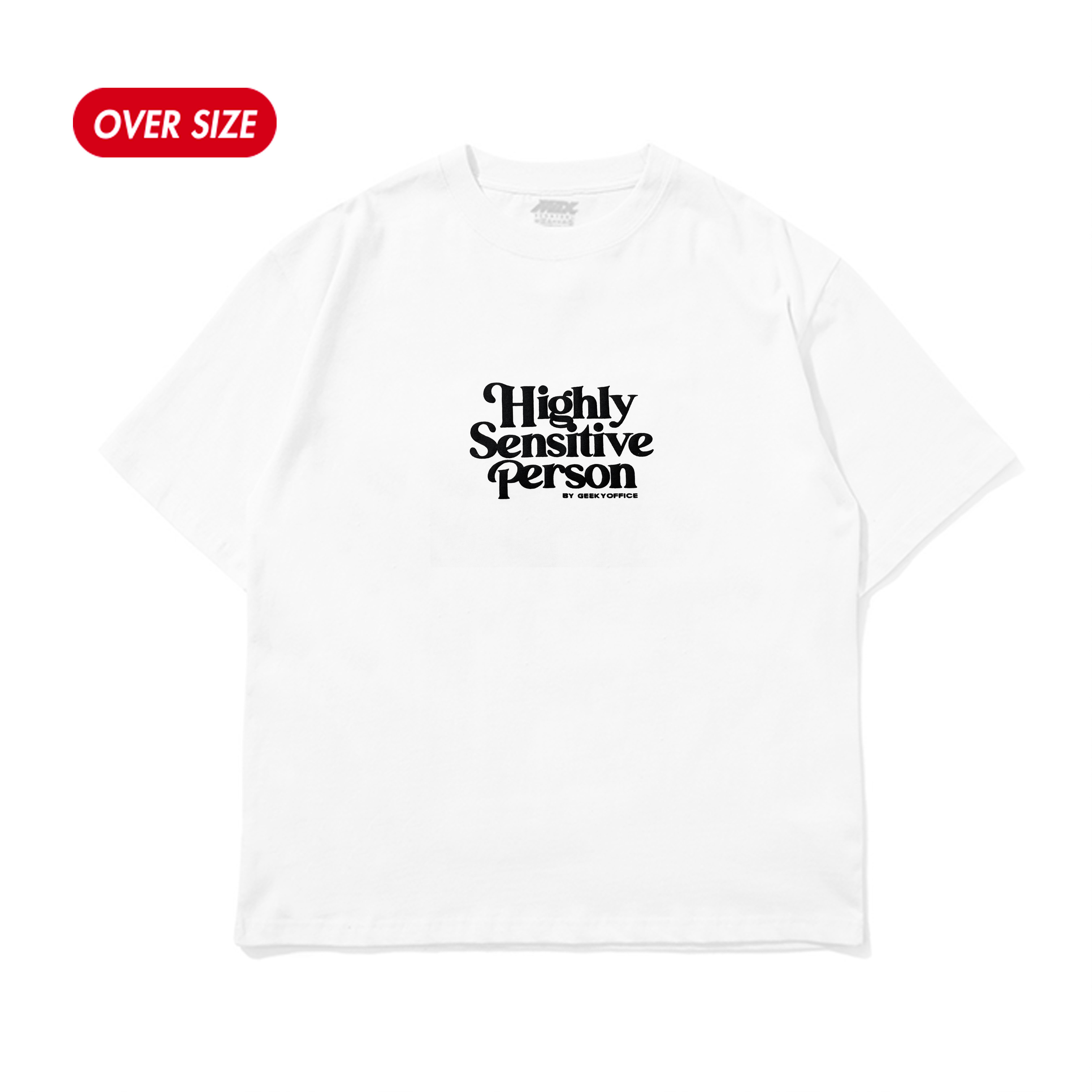 GEEKY 高敏感人格系列G3短T-白