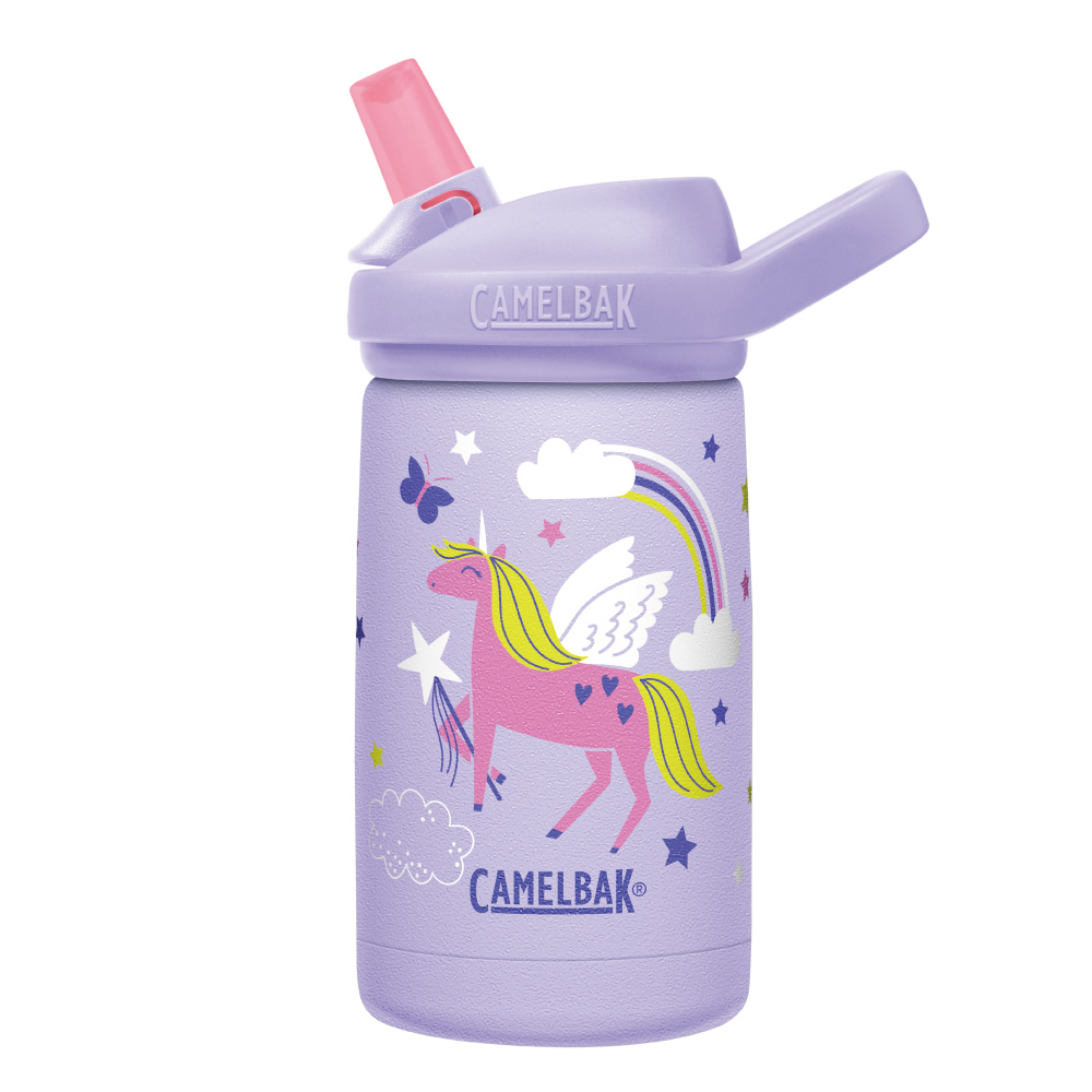 CAMELBAK 350ml eddy+ 兒童吸管水壺 不鏽鋼 保冷保溫 [魔幻獨角獸]
