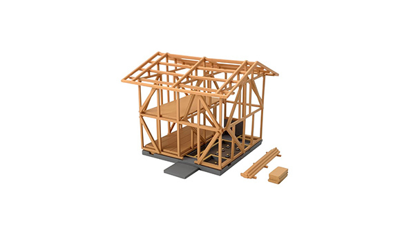 Tomytec 建物 071-3 N規 建築中的建物 A3