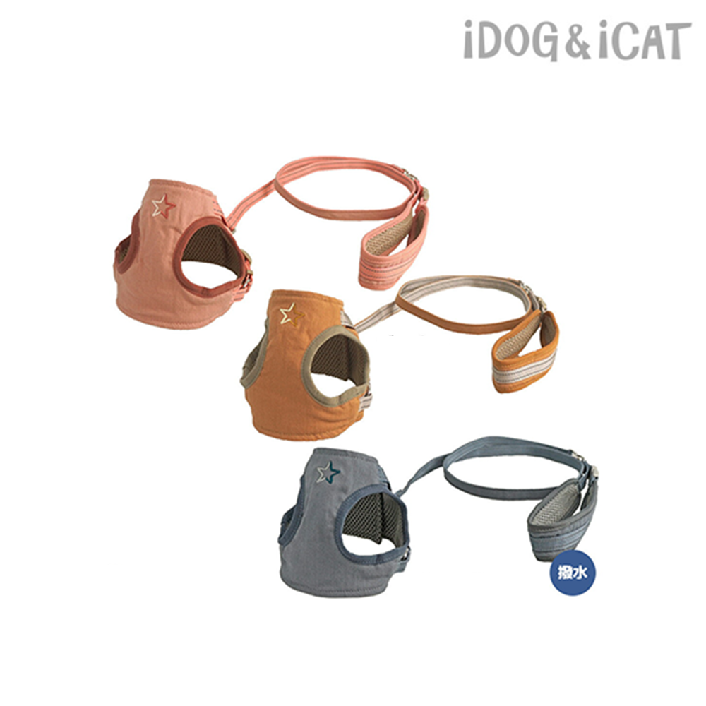 iCAT 星星防潑水素面胸背組