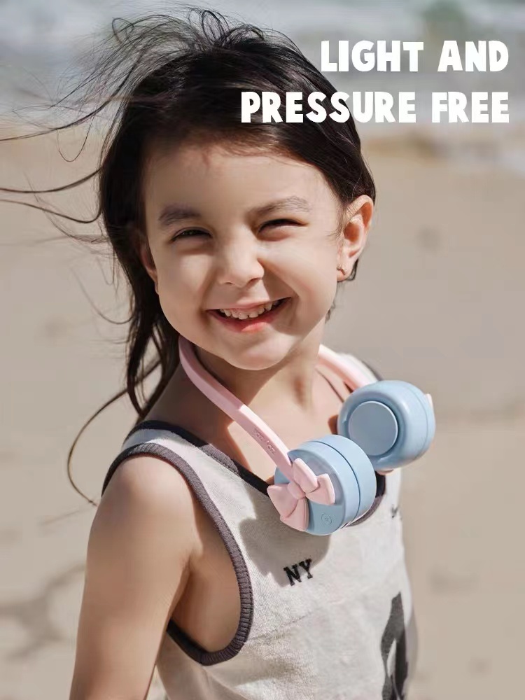 兒童掛脖式180°小風扇