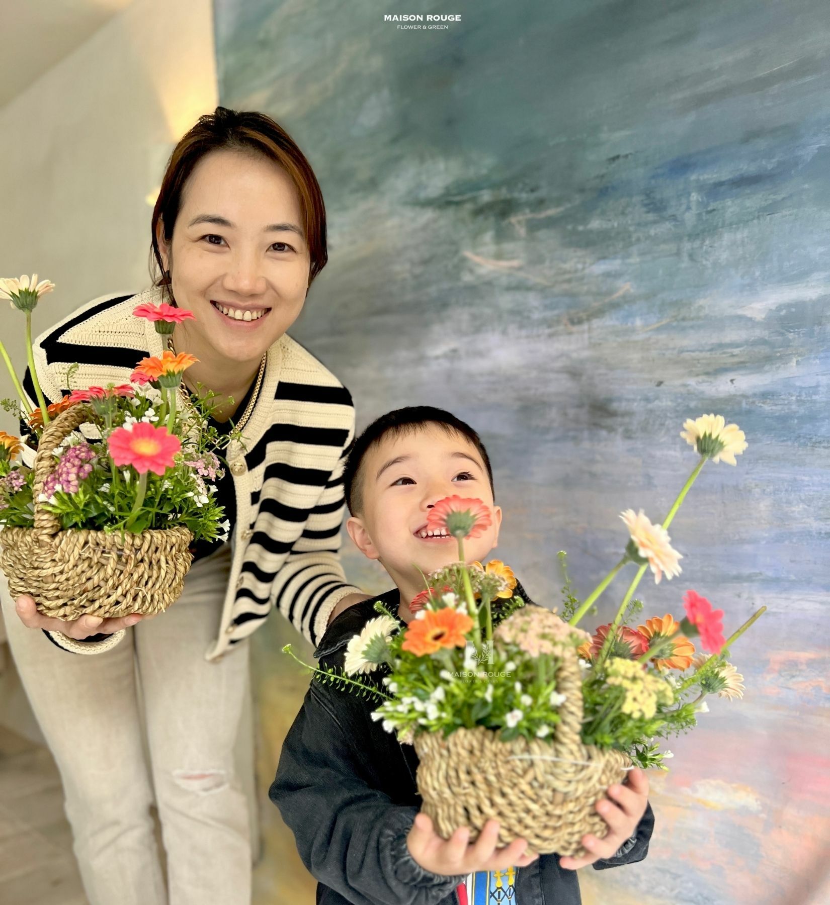 貳樓有花兒童才藝班課程夏日野餐花籃花絮-1