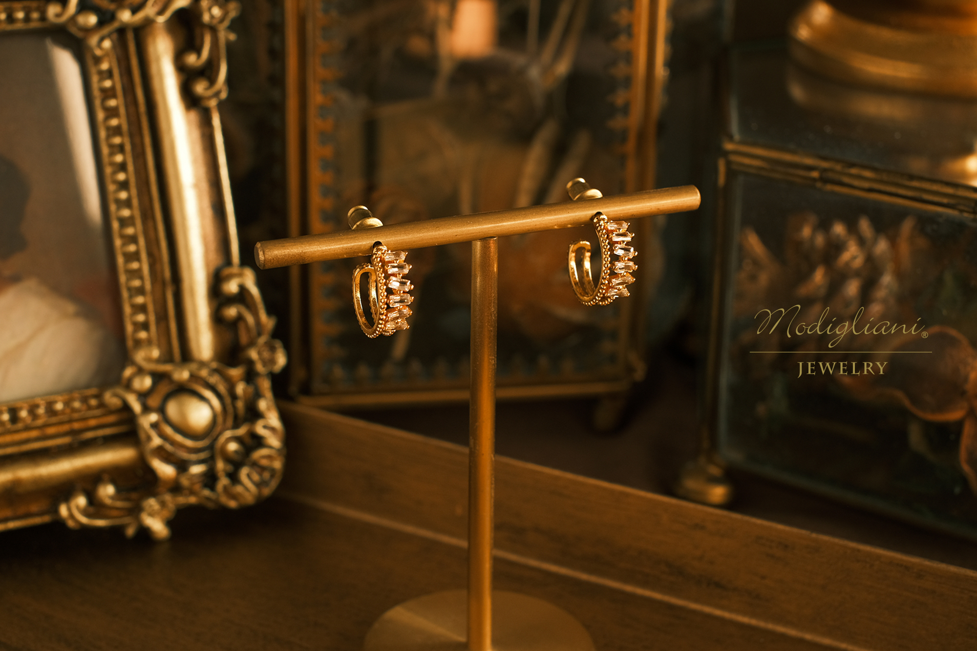 黃銅飾品,黃銅,簡約,百搭,耳環,18K金,圈圈耳環,鋯石