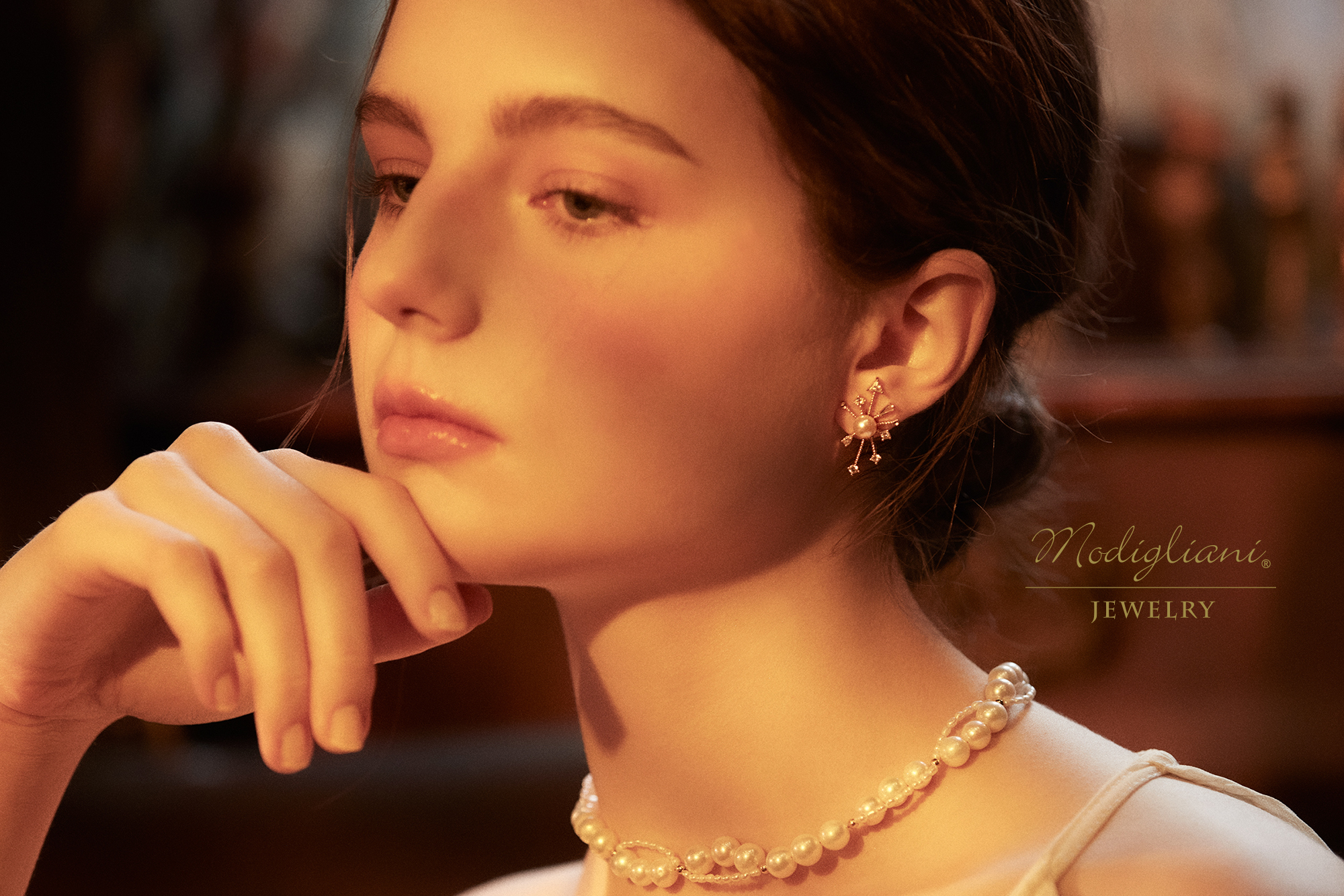 黃銅飾品,黃銅,施華洛世奇水晶珍珠,百搭,耳環,氣質,18K金,仙女,鋯石