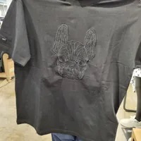 [S] LIFEWORK LACERADOCK APPLIQUE SHORT SLEEVE T-SHIRT,BLACK, LW232TS125-1-40 (SLW206)