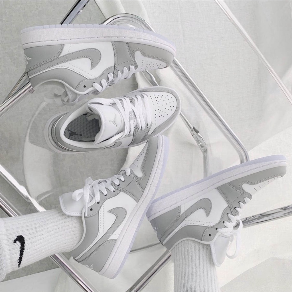 <現貨> Nike Air Jordan 1 AJ1 冰底 灰白 煙灰 小DIOR DC0774105