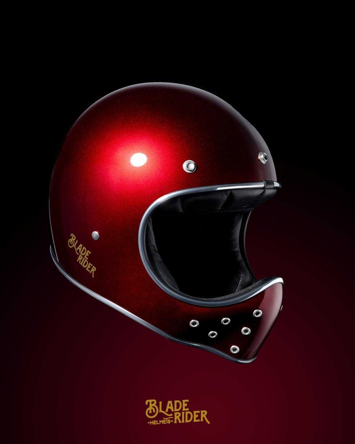 BLADE RIDER 金屬紅 山車帽
