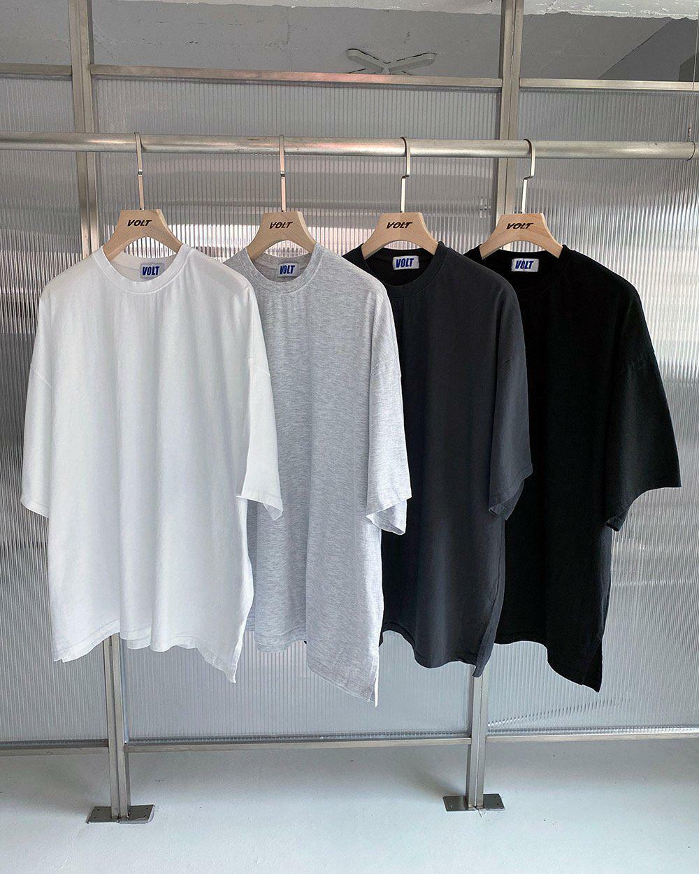 淨色短袖Tee VOLT-001T