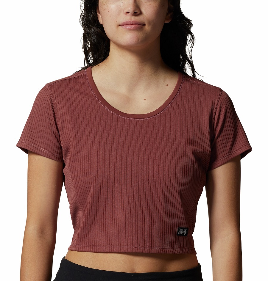 Mountain Hardwear Summer Rib™ Short Sleeve 女款 / 紅土 (MHW2027921643)