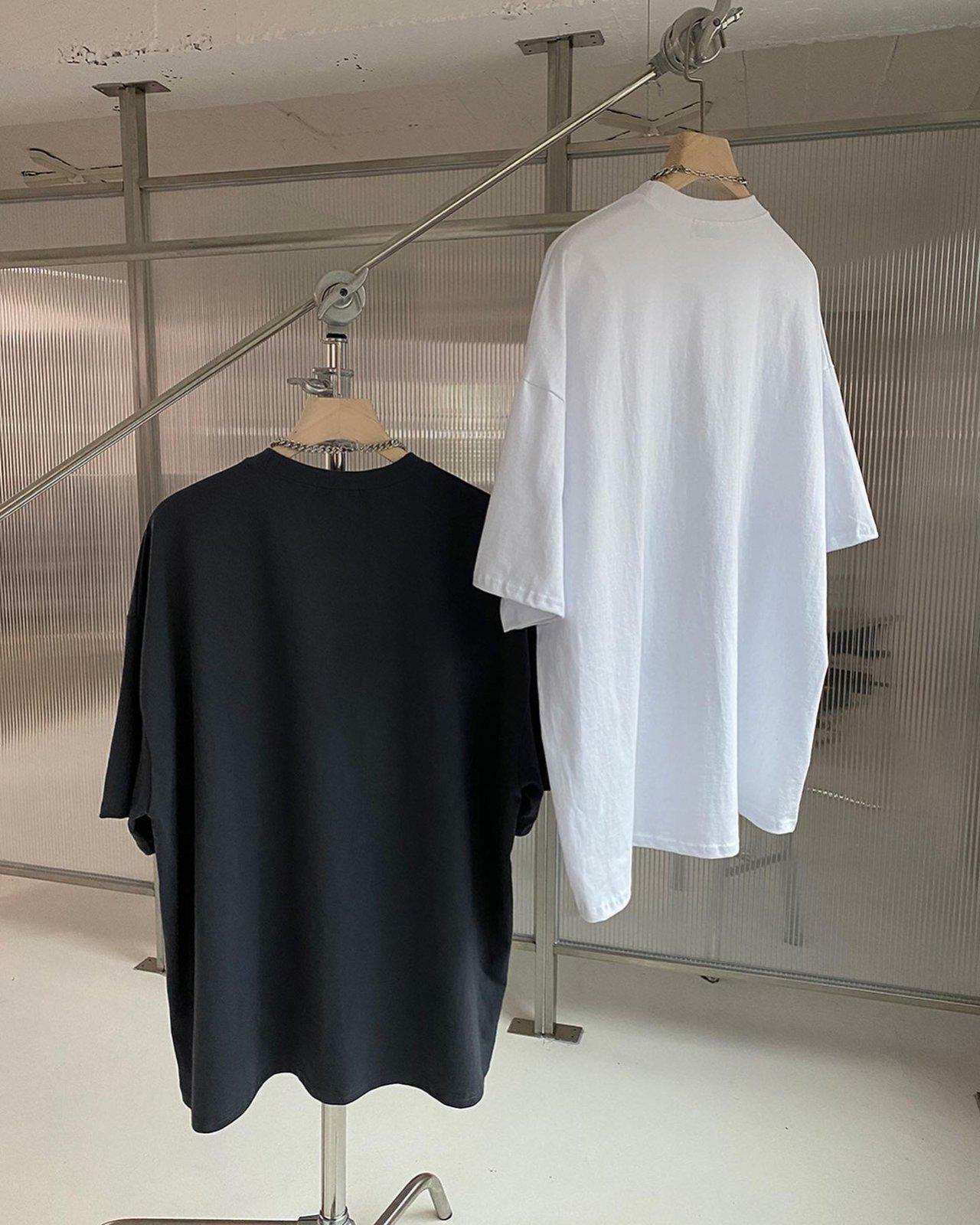 黑狗圖案短袖Tee VOLT-005T