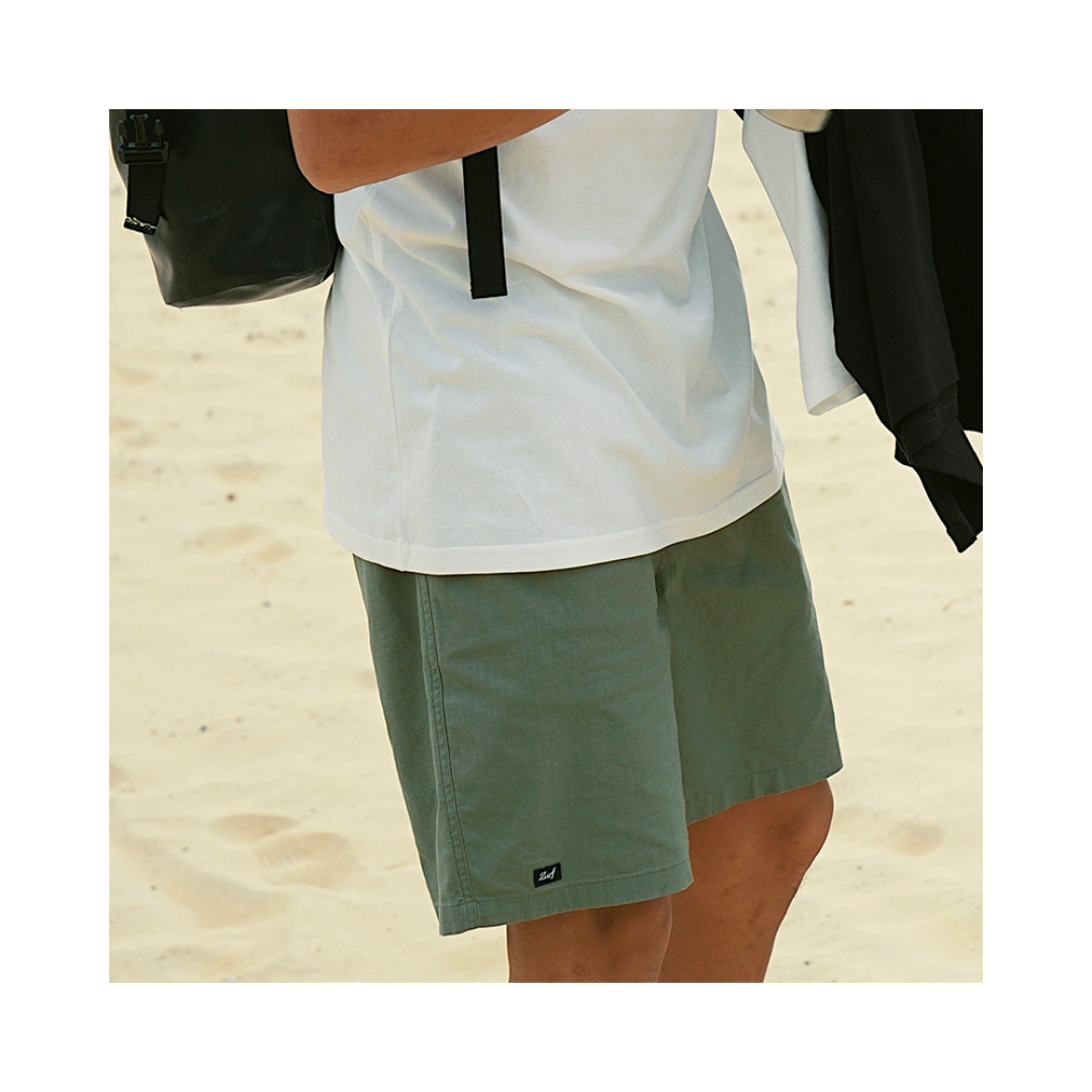 ▲Zurf 沙灘運動寬鬆短棉褲五分褲 [ZK101]