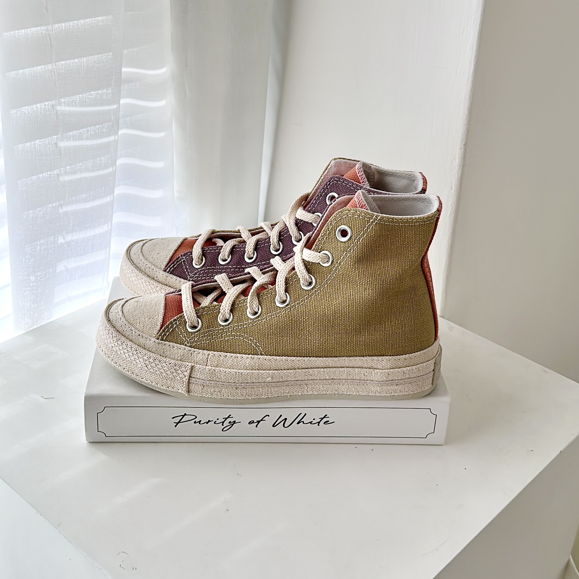 Converse Tri-Panel Renew Chuck 1970 帆布鞋 環保 馬卡龍 拼接