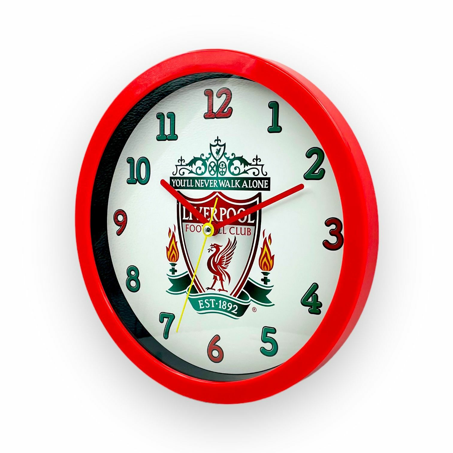 利物浦紅色傳統會徽掛牆鐘