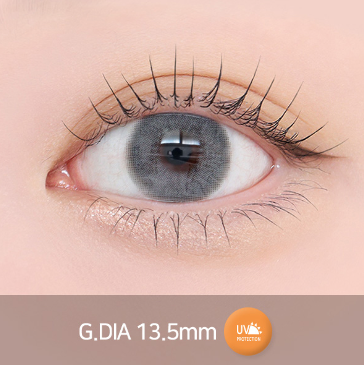 [月拋特薄][防UV] LENSSIS 1 Month FAVE Gray 月拋彩妝隱形眼鏡｜每盒2片