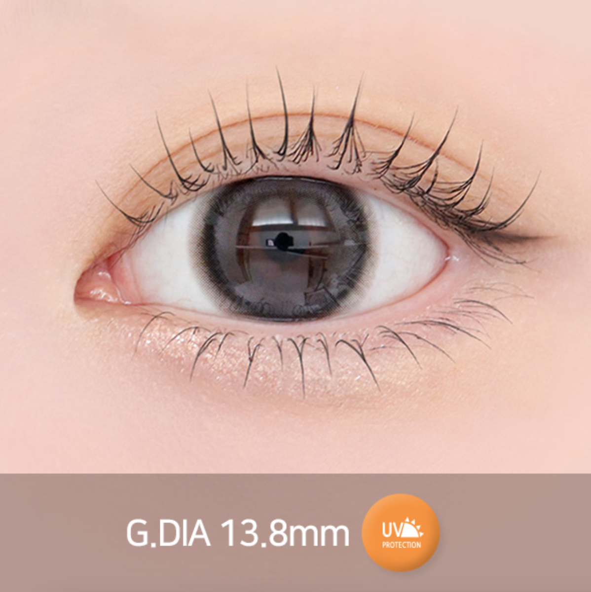 [月拋特薄][防UV] LENSSIS 1 Month MARINA MEGA Gray 月拋彩妝隱形眼鏡｜每盒2片