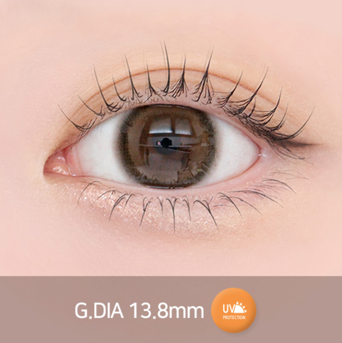 [月拋特薄][防UV] LENSSIS 1 Month MARINA MEGA Brown 月拋彩妝隱形眼鏡｜每盒2片