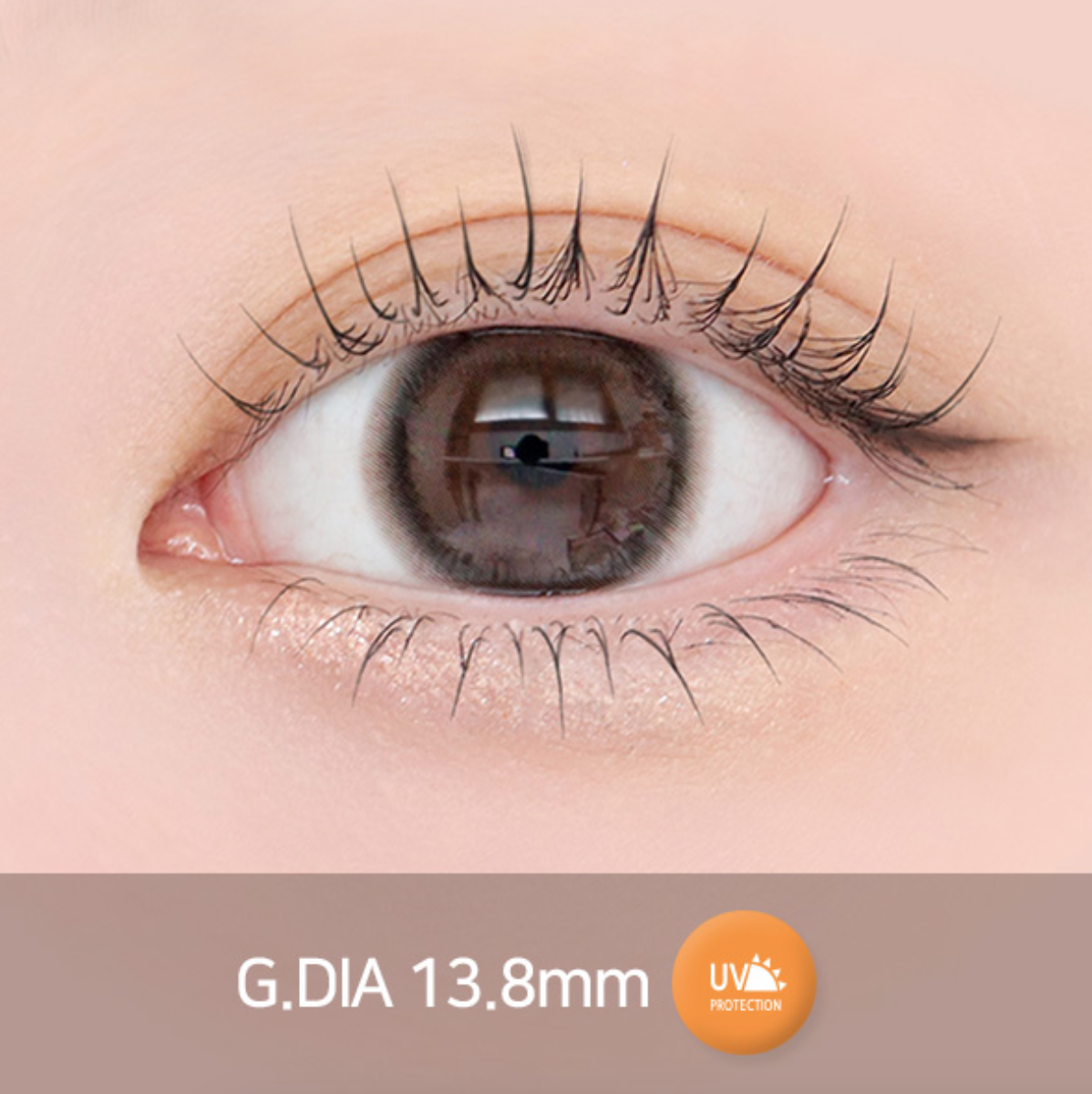 [月拋特薄][防UV] LENSSIS 1 Month MARINA MEGA Choco 月拋彩妝隱形眼鏡｜每盒2片