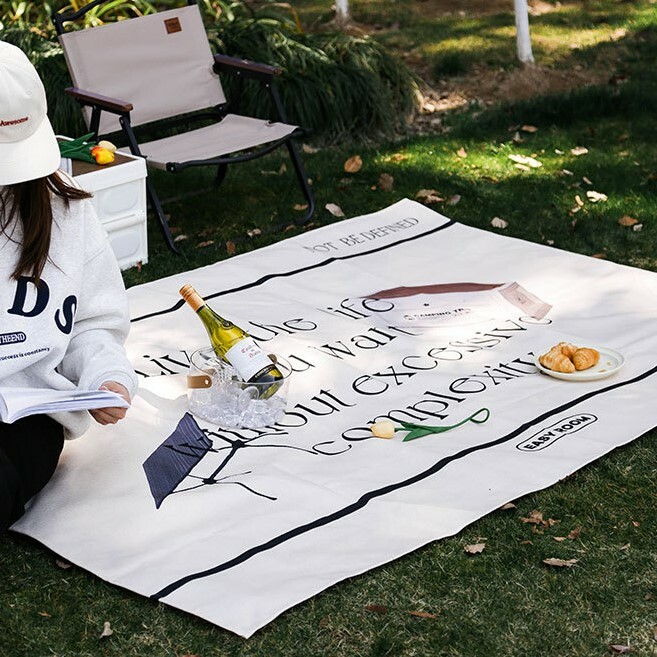 《2354》露營野餐加厚防水摺疊地墊