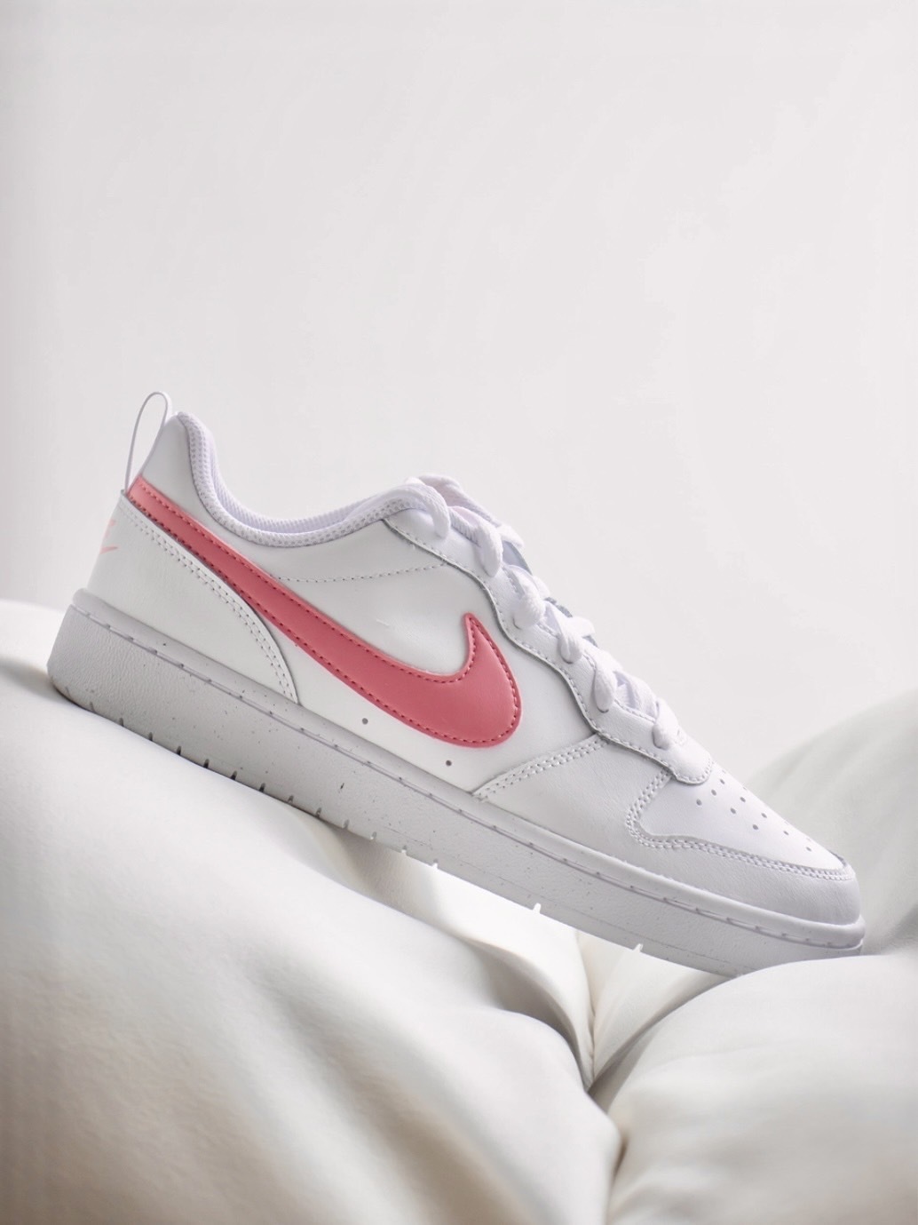 iSNEAKERS｜Nike Court Borough Low 2 "Sakura" 粉白 櫻花 BQ5448-124