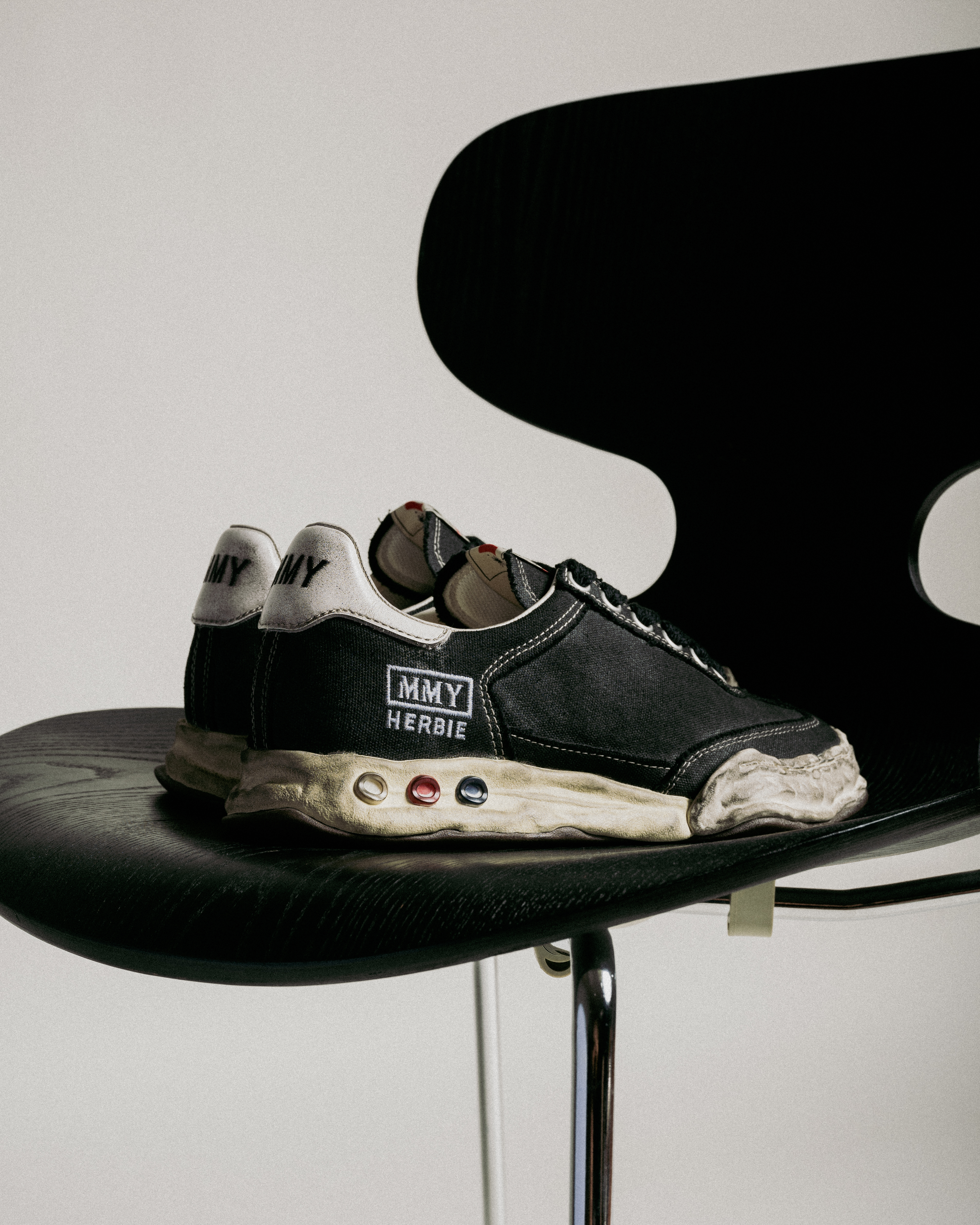[現貨] MIHARA Herbie Vintage Sneaker Black