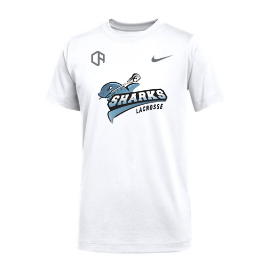 CA Sharks Lacrosse Nike Tee Shirt