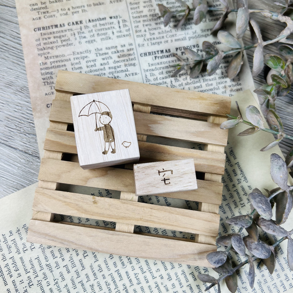 SOM x 纪展雄．傘下有你/宅 文字塗鴉系列印章