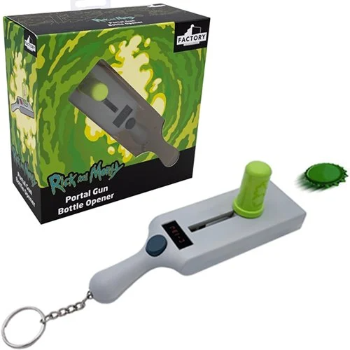 Rick and Morty 傳送槍瓶蓋發射器 / 開罐器