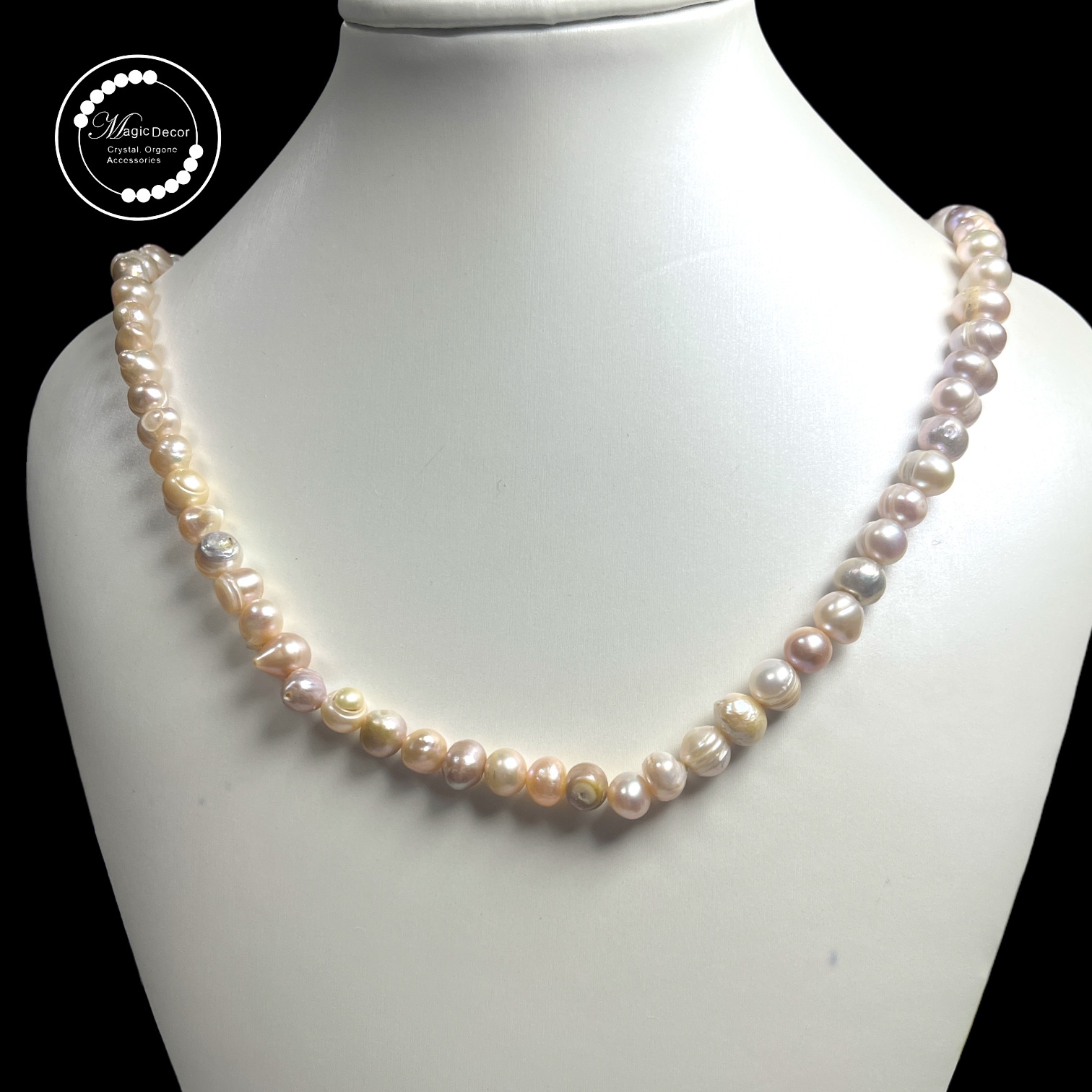 250721 - D73 巴洛克隨型珍珠頸鏈60cm