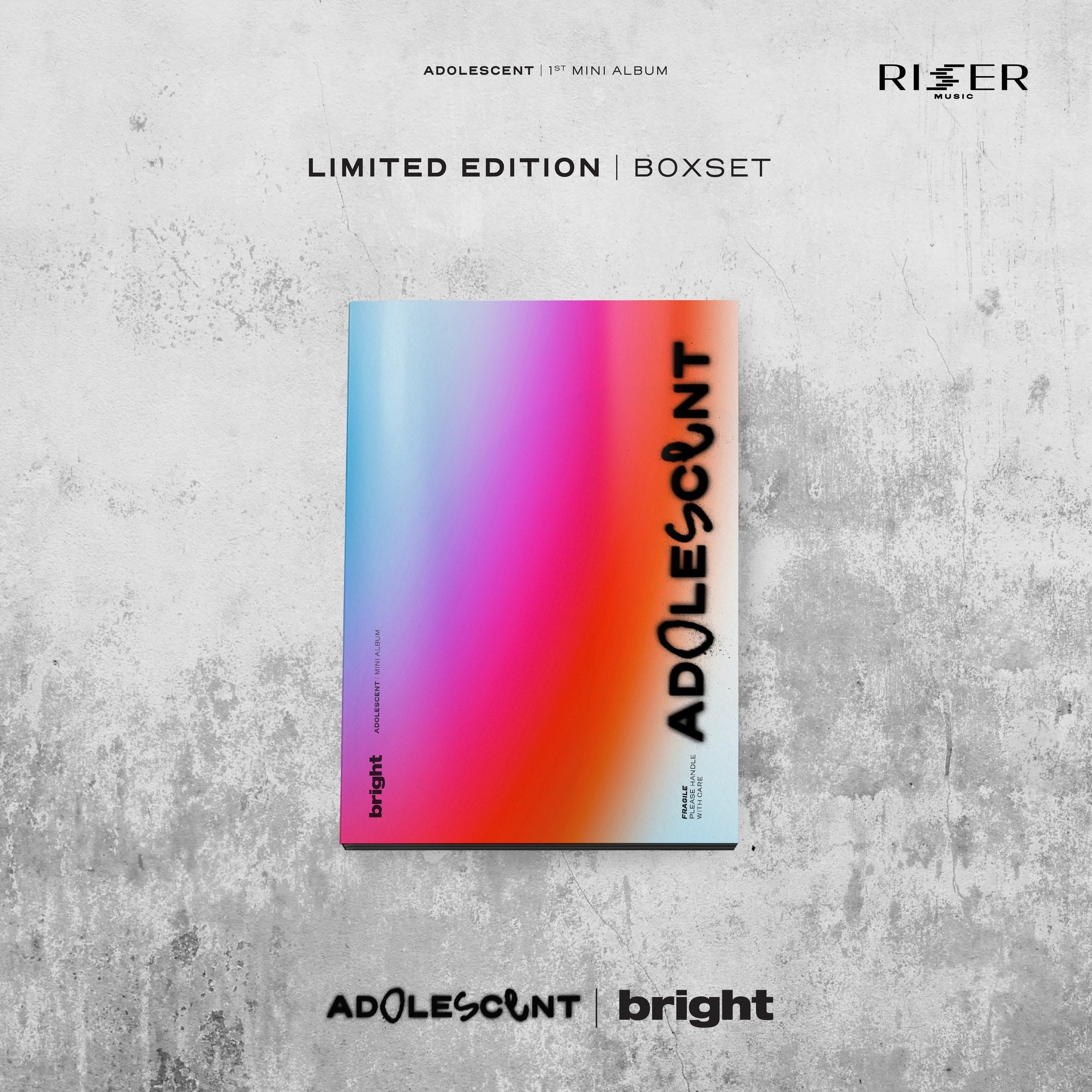 Bright ADOLESCENT 1ST MINI ALBUM LIMITED EDITION BOXSET