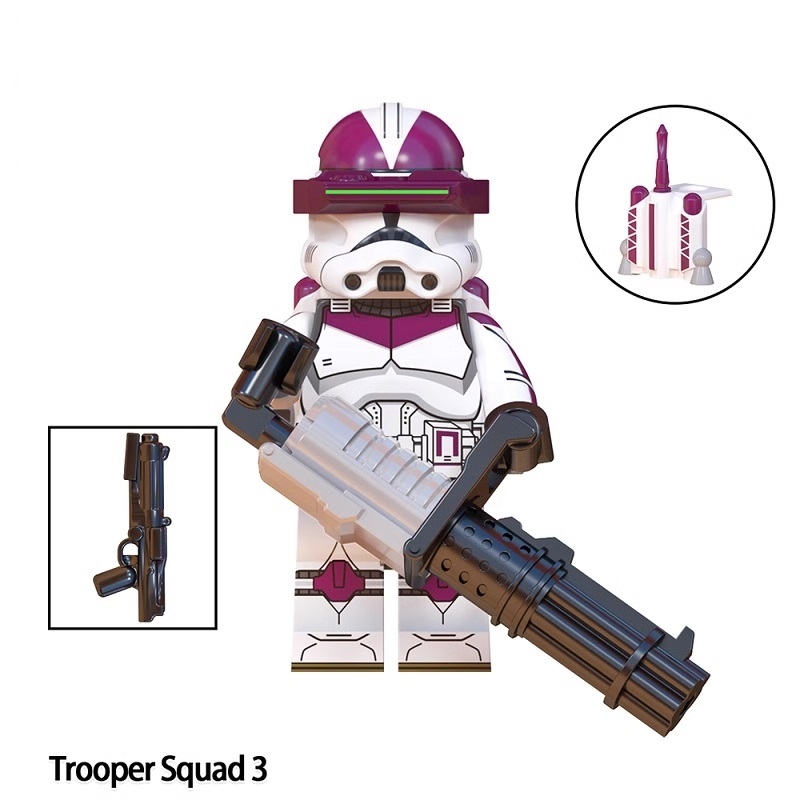 Nova Corps Clone Trooper Squad Minifigures WM2252