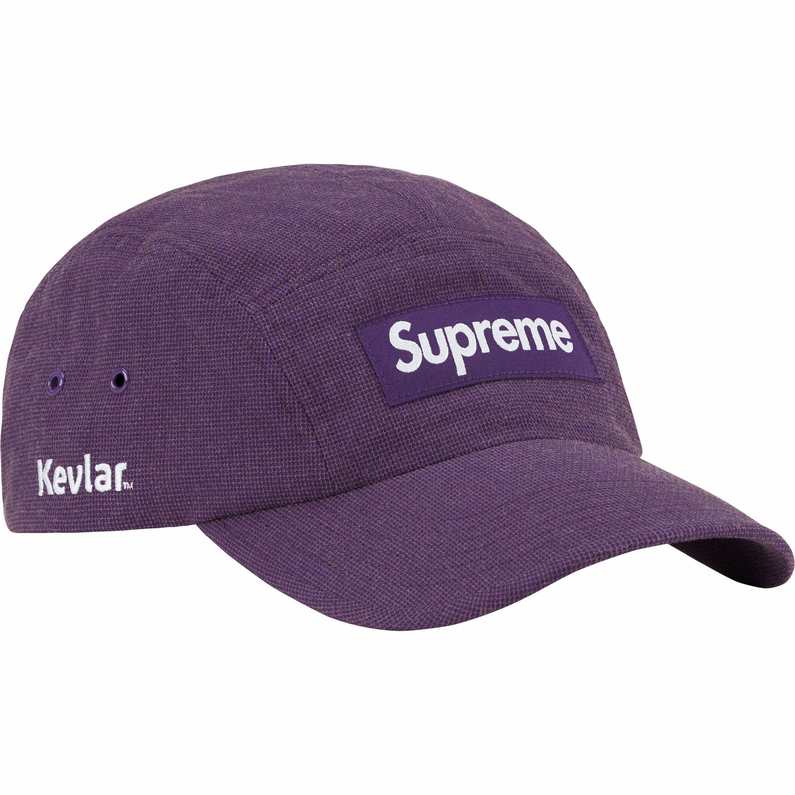 Supreme store cap purple