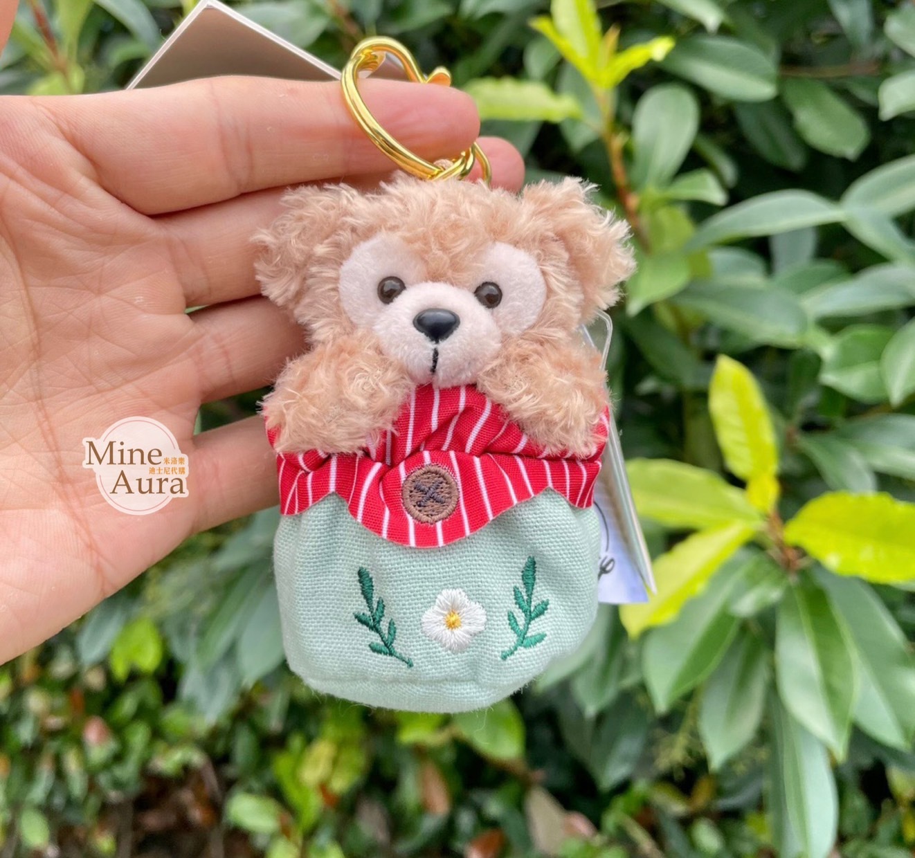 達菲 Duffy 捉迷藏系列 絨毛 鑰匙圈 吊飾 -上海迪士尼樂園