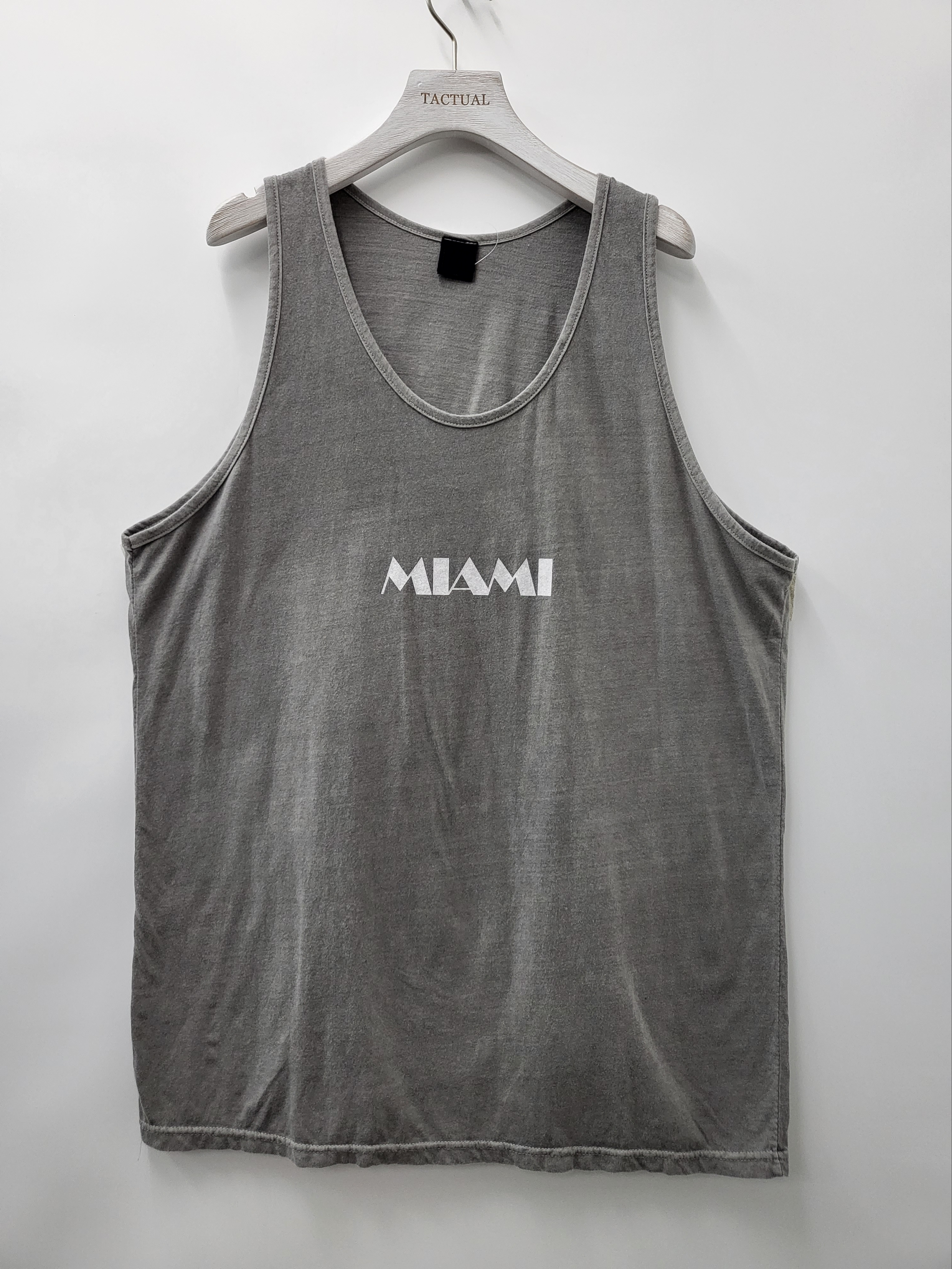 洗水英文字背心 V936