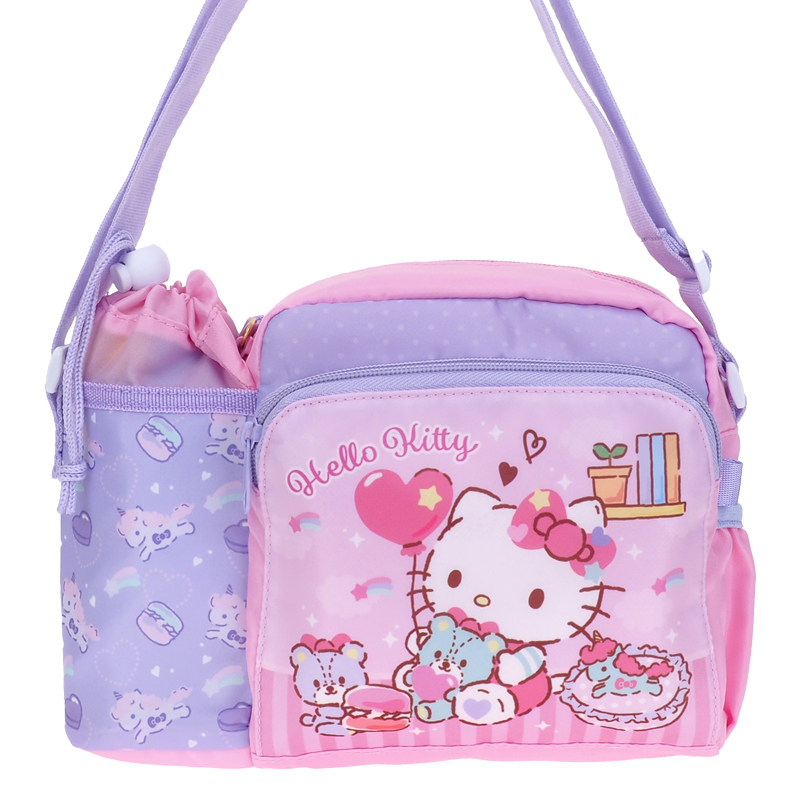 Hello Kitty 小童斜揹袋連水樽格 9-7995-1