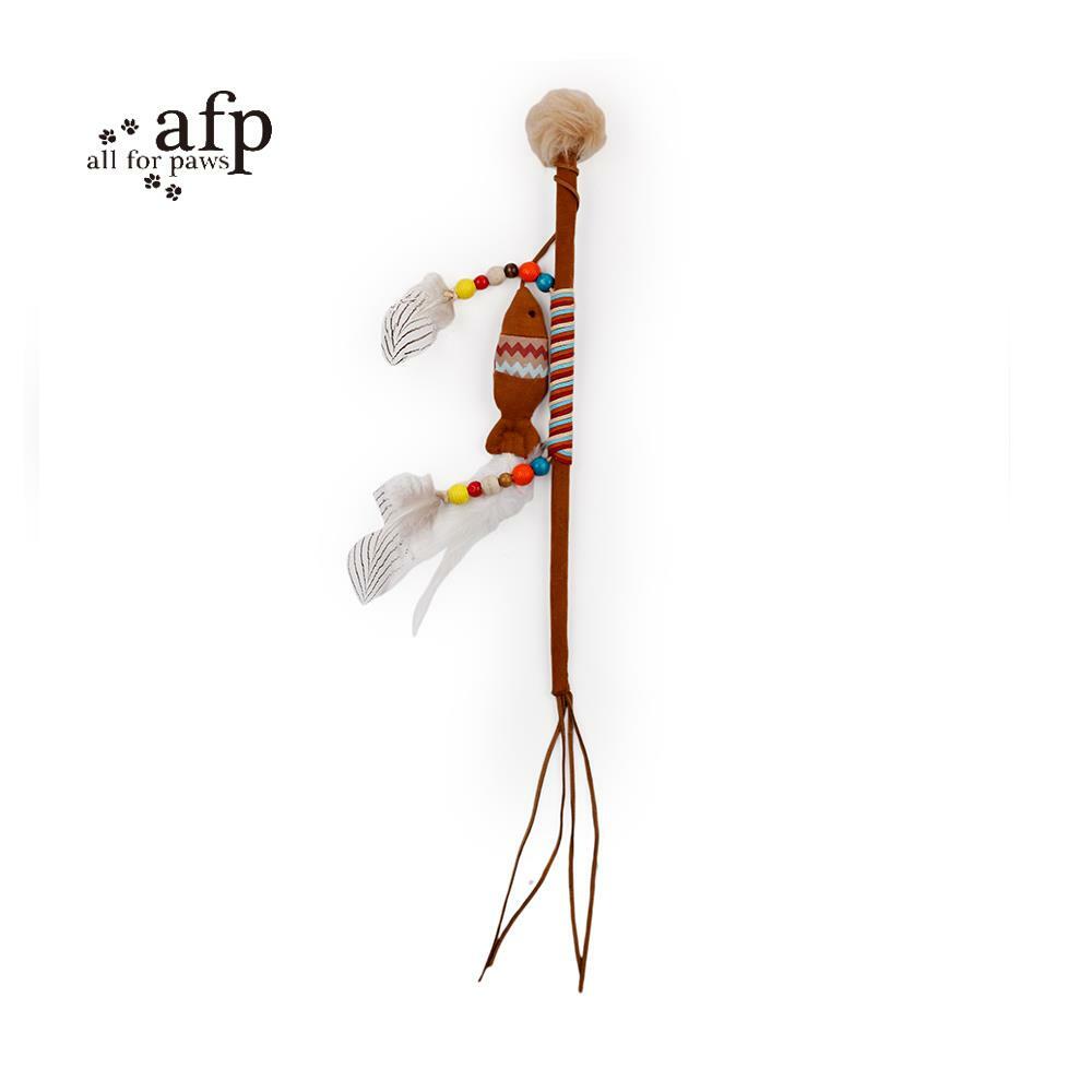 AFP 追夢系列 - 羽毛魚魔杖逗貓棒