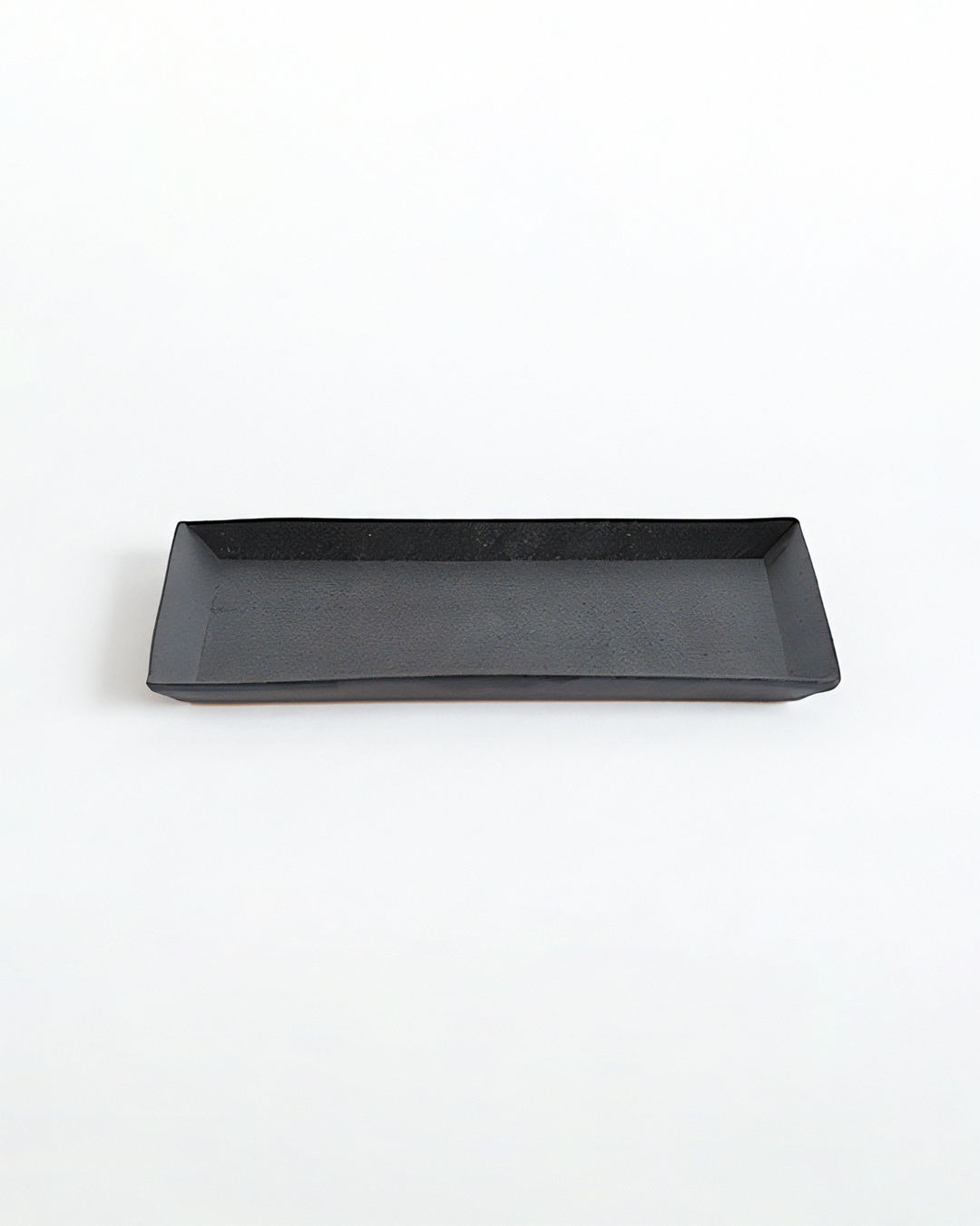 Meizan kiln Teiban Ware plate brown｜Shigaraki ware