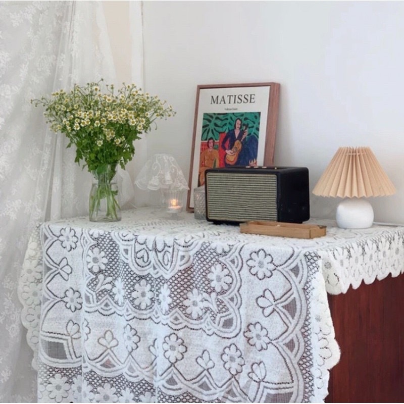 蕾絲桌巾
