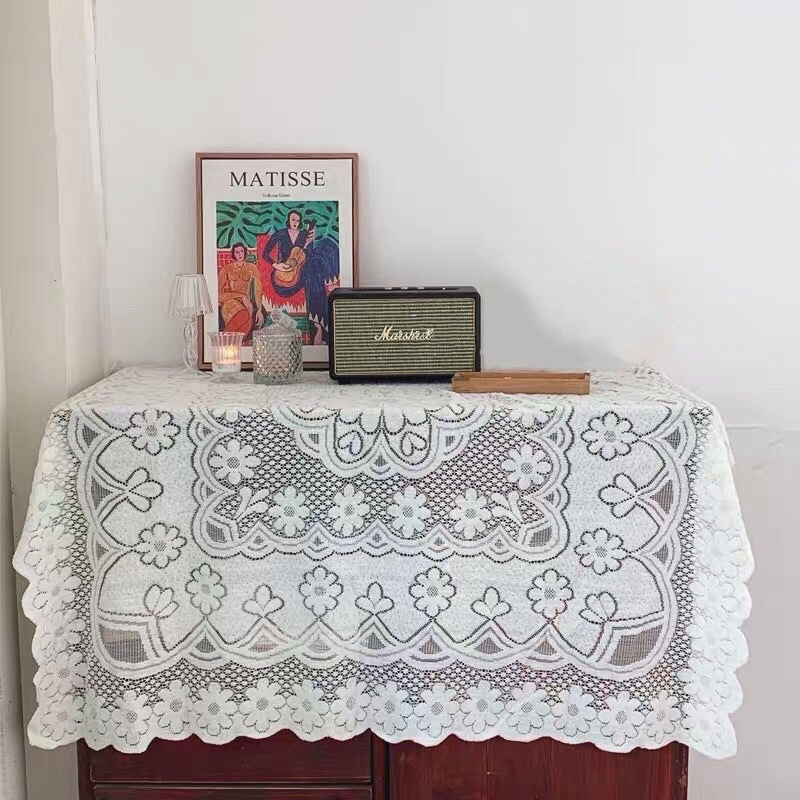 蕾絲桌巾