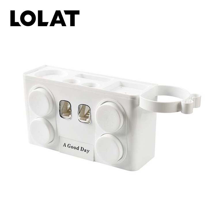 LOLAT × 多功能杯架-四杯組(藍/白色)-A9470BP/A9470WP