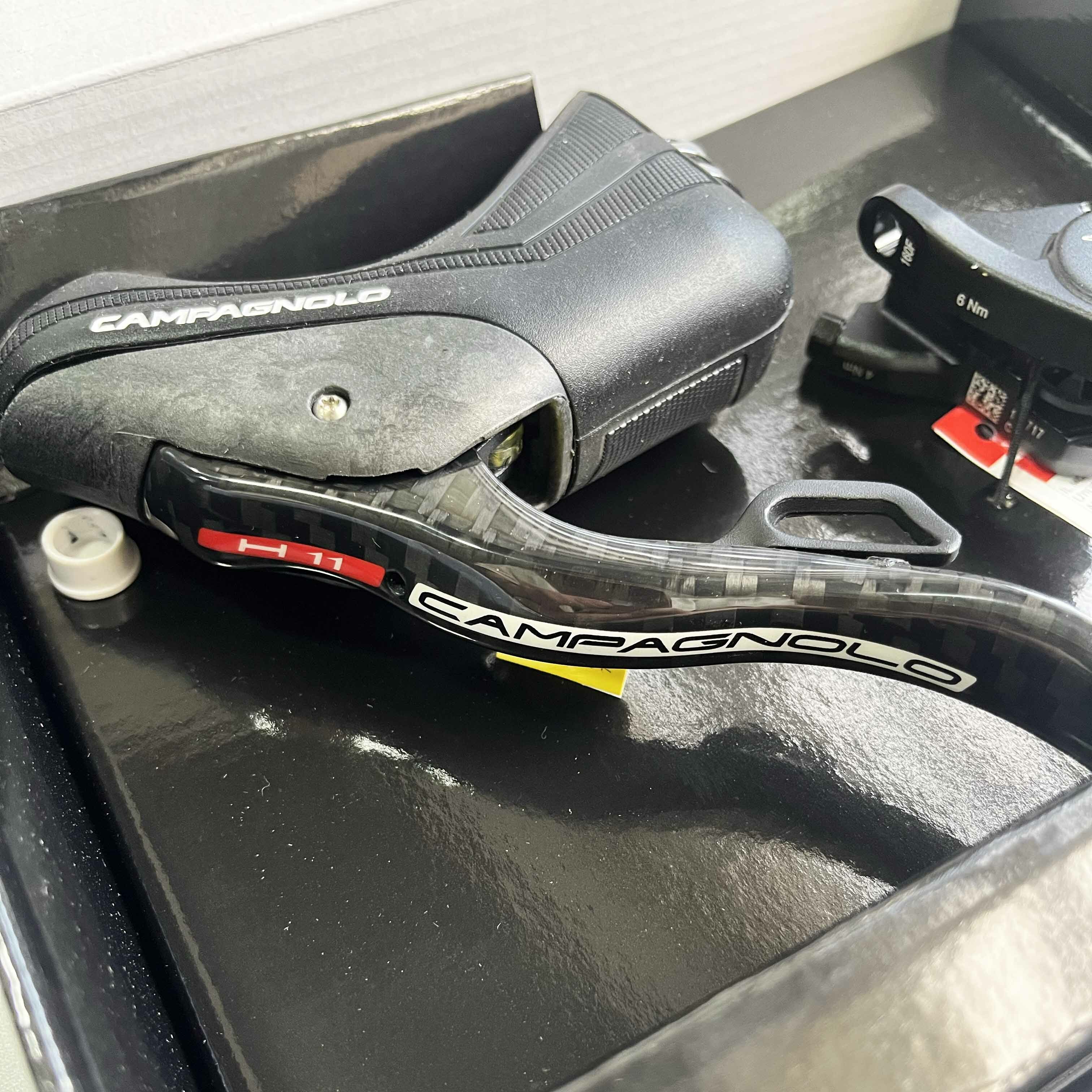 Levier De Vitesses Campagnolo Super Record GAUCHE (11 Vitesses) Pour Vélo De Route - Occasion Quasi Neuve
