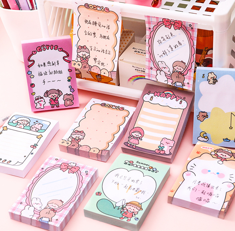 嘟嘟女孩便利貼 A0684