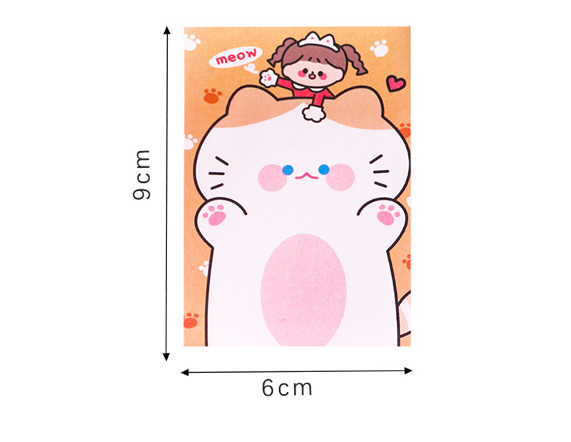 嘟嘟女孩便利貼 A0684
