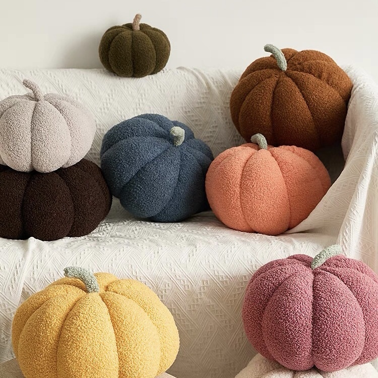 南瓜抱枕靠枕｜Throw Pillow