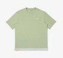 [S] FILA WOVEN COLOR SHORT SLEEVE T-SHIRT,LIGHT GREEN, FS2RSE2181X-LGN [FINAL SALE] (SFL240)