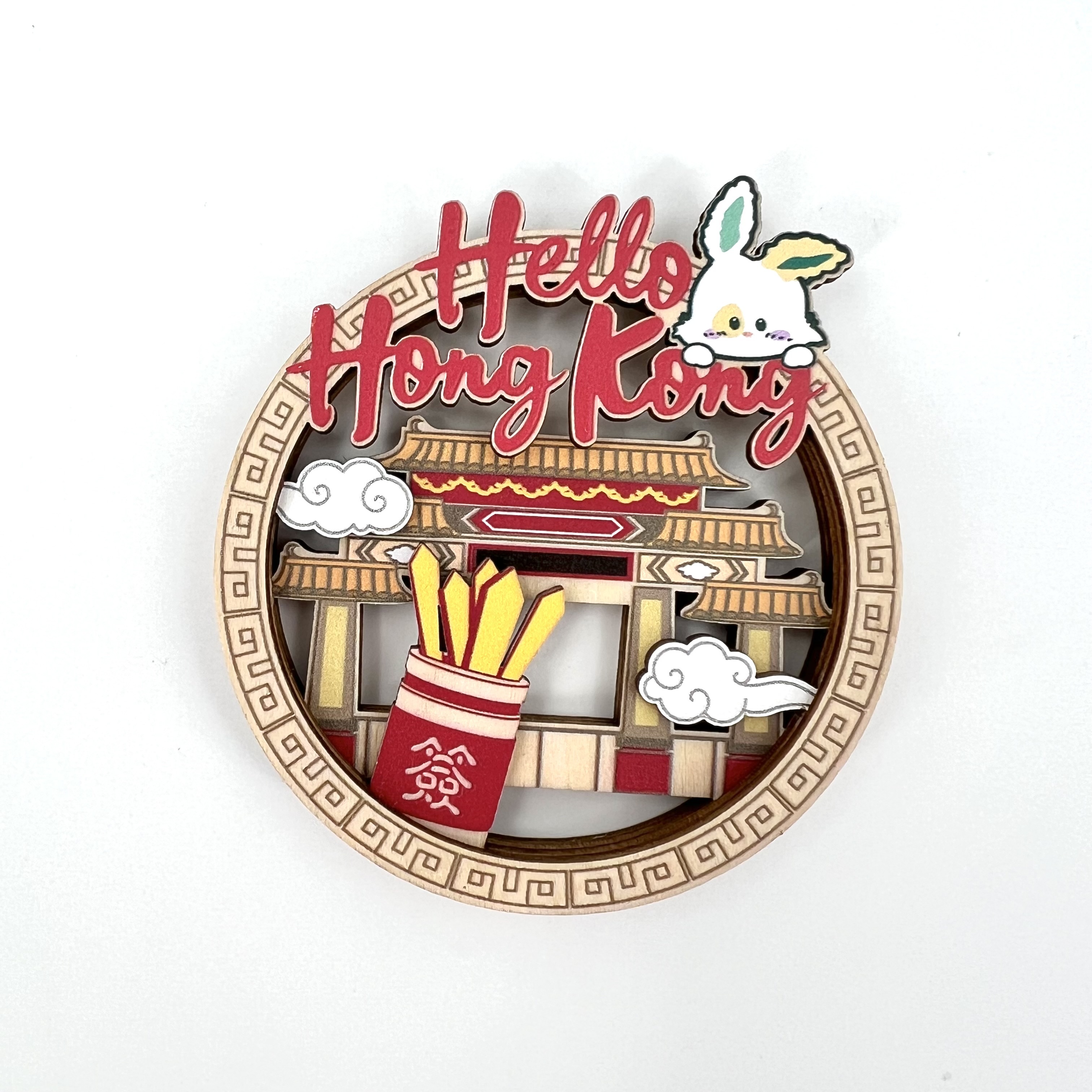 Hello Hong Kong Magnets - Wong Tai Sin