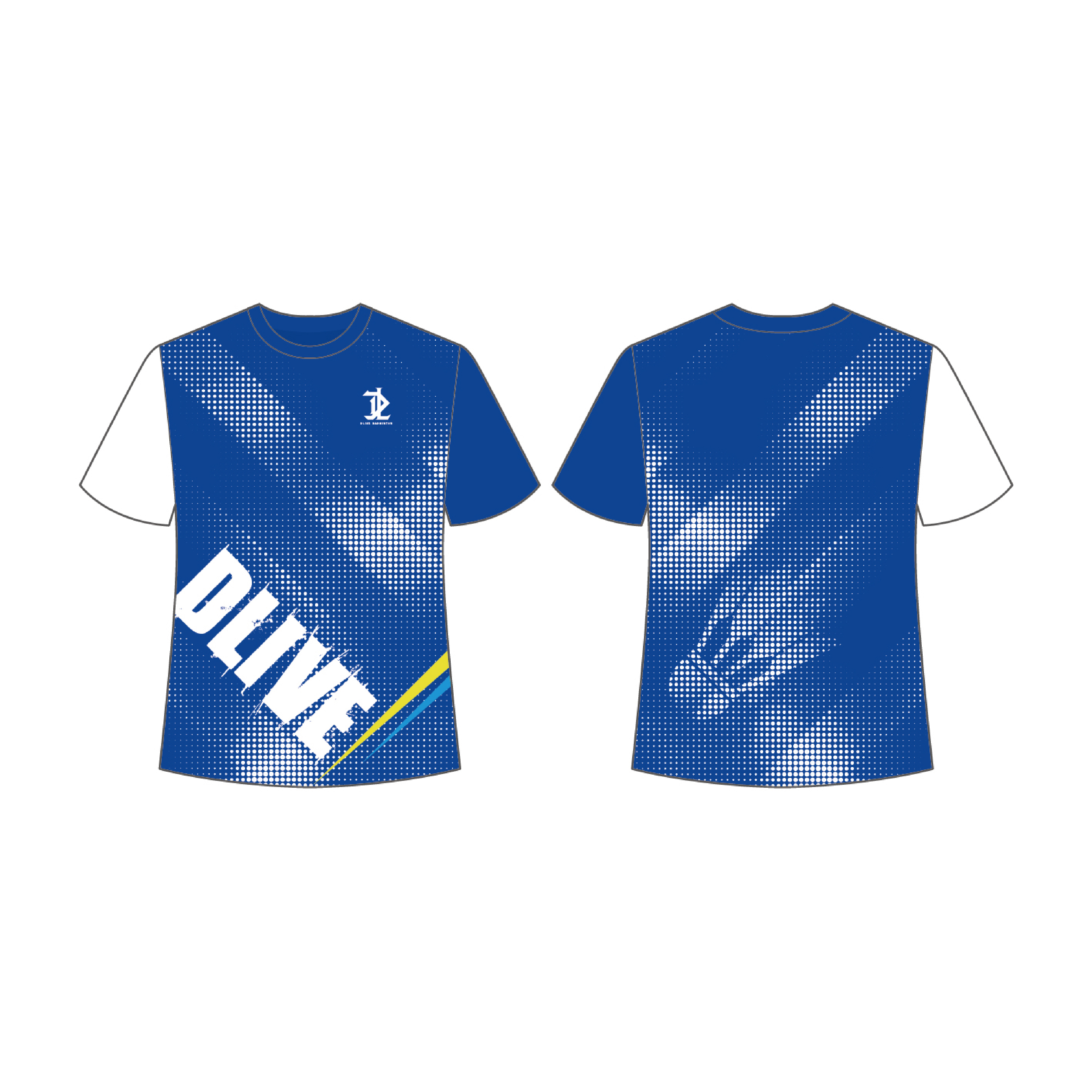 昇華圓領羽球服 - 羽點