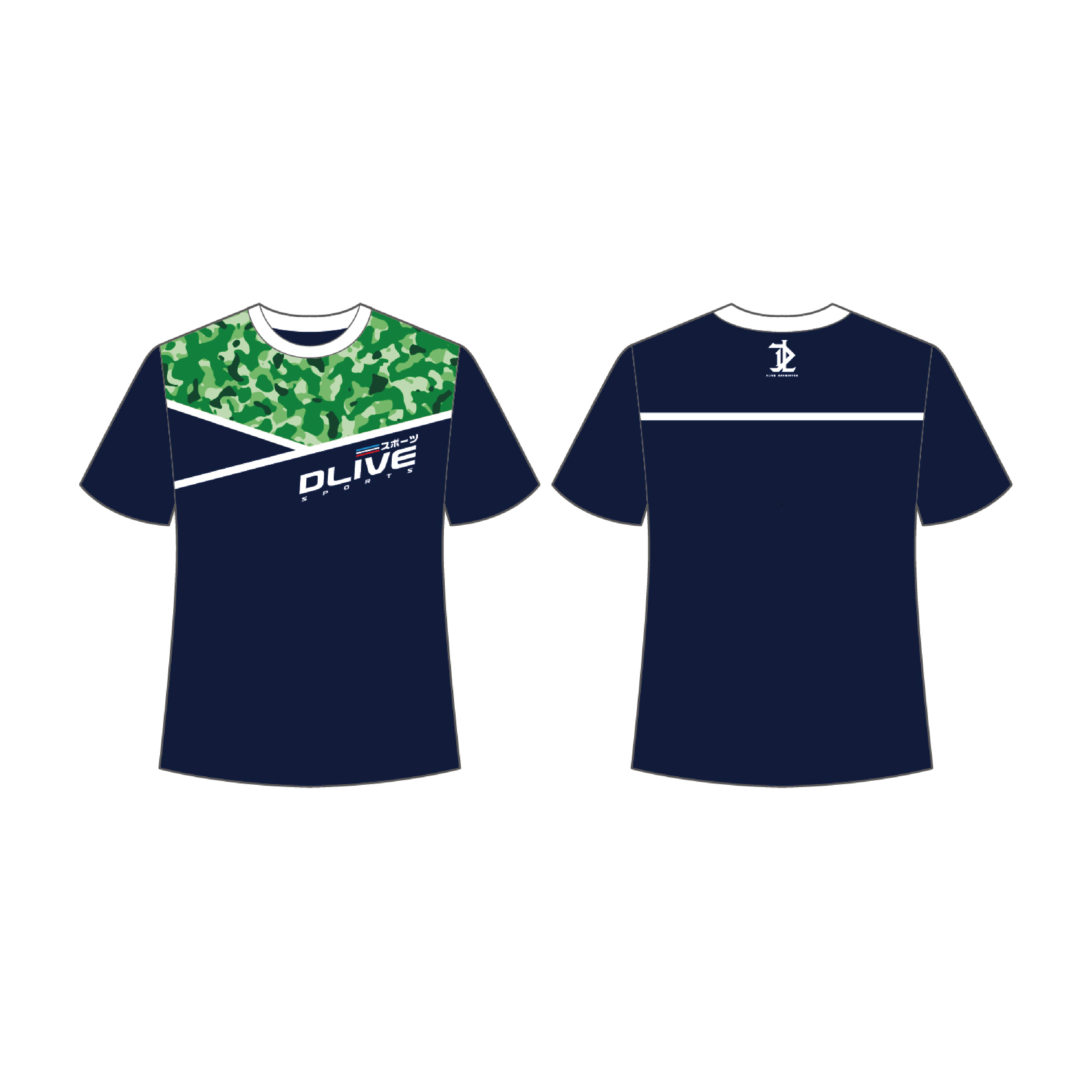 昇華圓領羽球服 - 冒險家