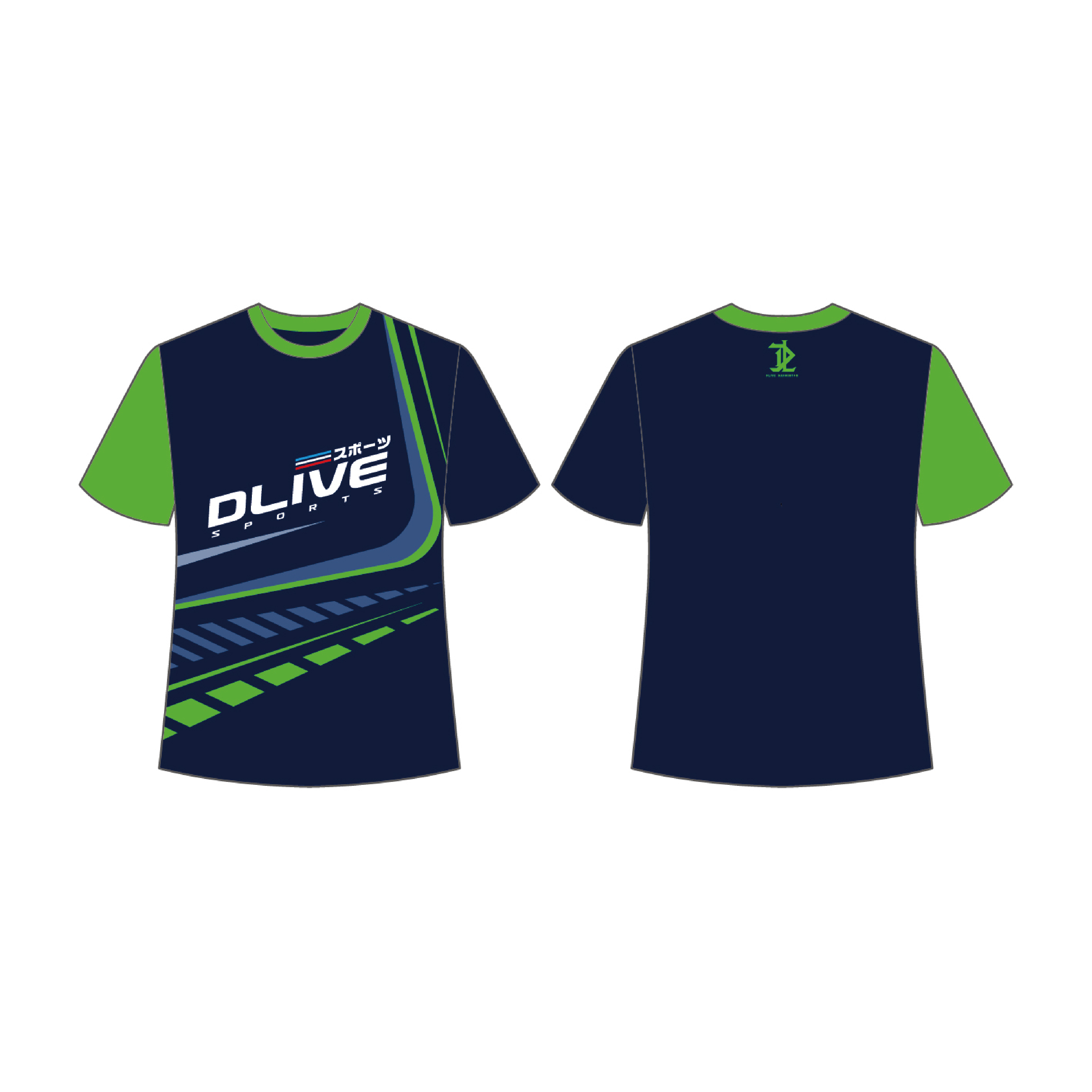 昇華圓領羽球服 - 競速