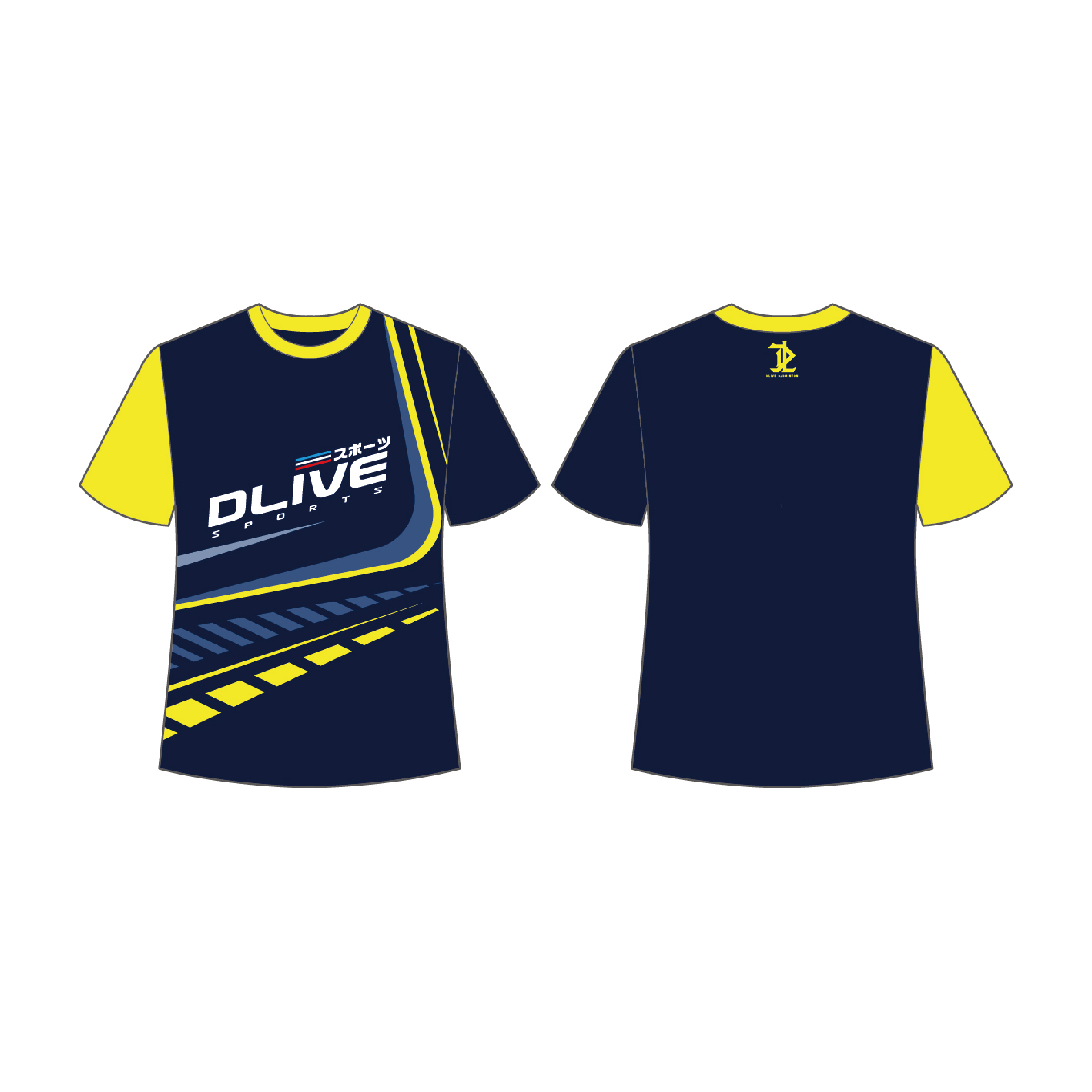 昇華圓領羽球服 - 競速