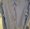 [S] ROMANTIC CROWN SHOULDER OPEN RIBBON SHIRT,SKY BLUE, 3231TS200154 [FINAL SALE] (SRC38)